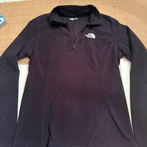 North Face 1/4 zip fleece pullover/jacket